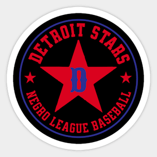 The Detroit Stars Negro League Baseball - Tribute Sticker